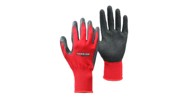 GLOVE LATEX PALM XL MAXGLOVE