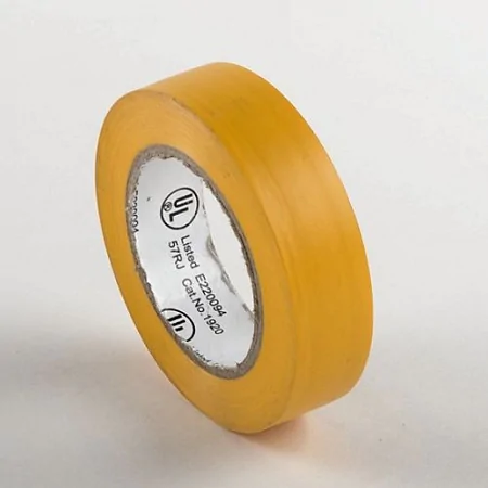 TAPE ELECTRICAL 3/4"D60YRDS UL APP YELLOW