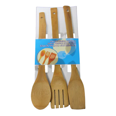 BAMBOO UTENSILS 3PC