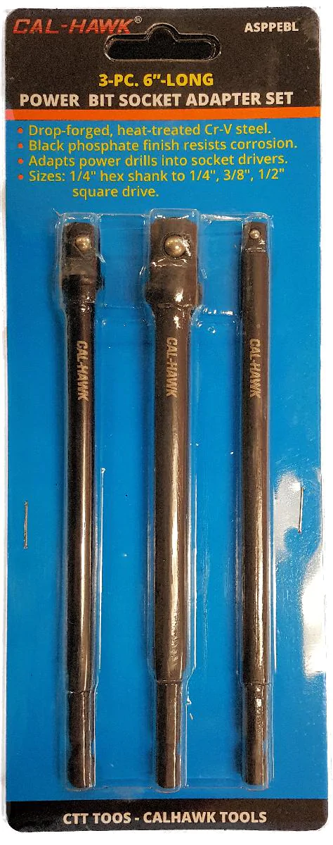 POWER EXTENSION BIT LONG 3PC