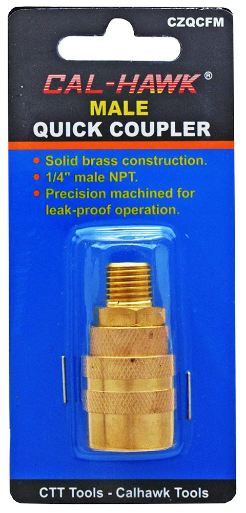 QUICK COUPLER MALE BRASS