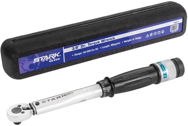 TORQUE WRENCH 3/8" 40-250 IN/LB