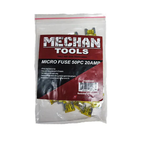 MICRO FUSE 50PC 20AMP