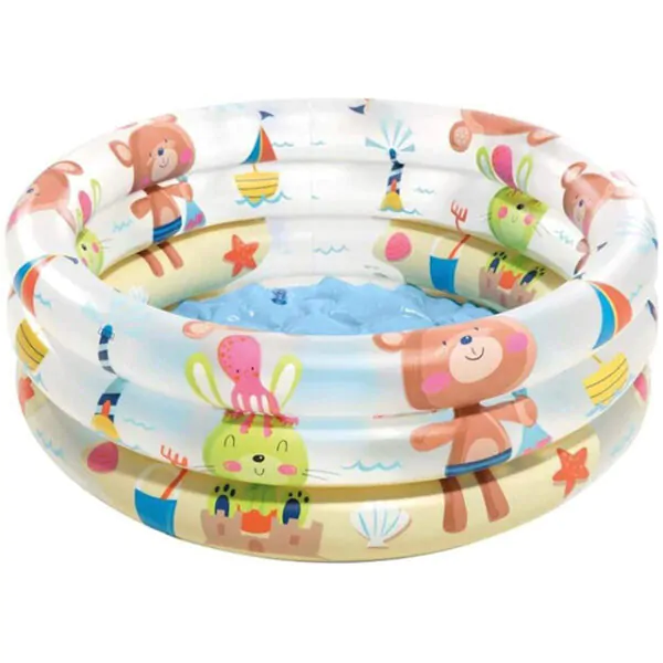 BEACH BUDDIES 3-RING BABY POOL 24x8.5"
