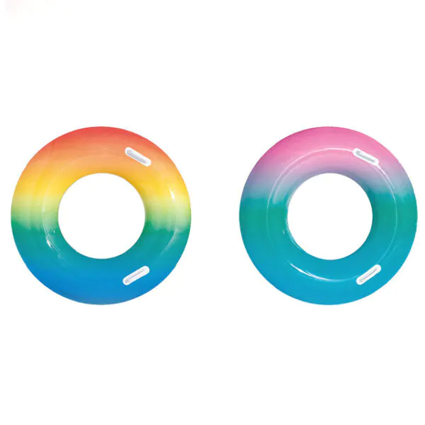 RAINBOW SWIM RING 36"