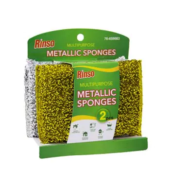 METALLIC SPONGES MULTI -PURPOSE 2PK