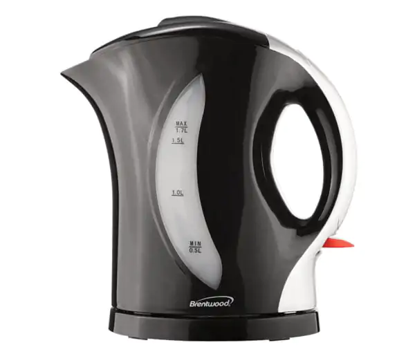 1.8QT ELECTRIC PLASTIC KETTLE - BLK