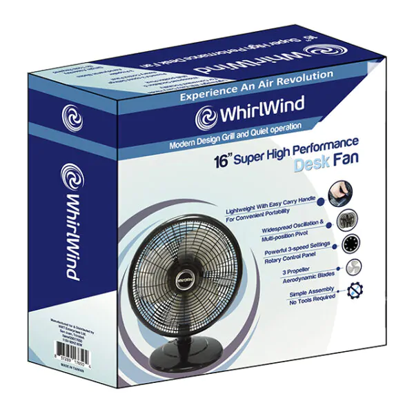 DESK FAN 16" HIGH PERFORMANCE