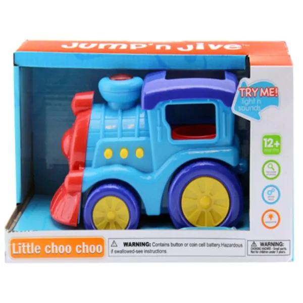 TOY TRAIN W/SOUND & LIGHT 6.75"