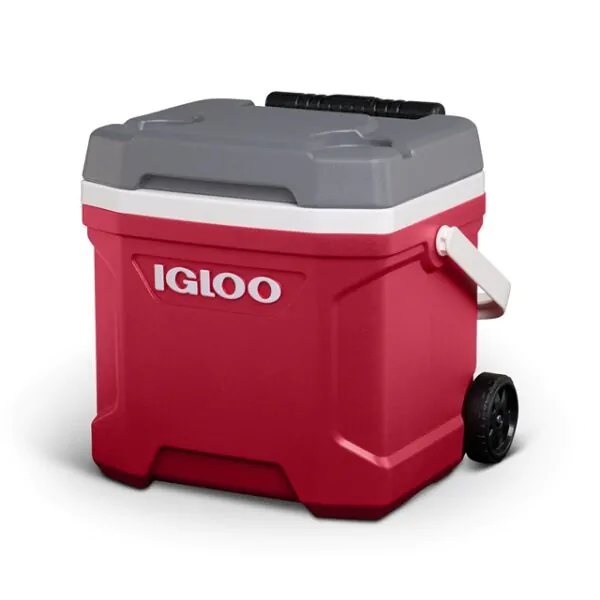 COOLER 16QT LATITUDE INDUSTRIAL RED ROLLER COOLER