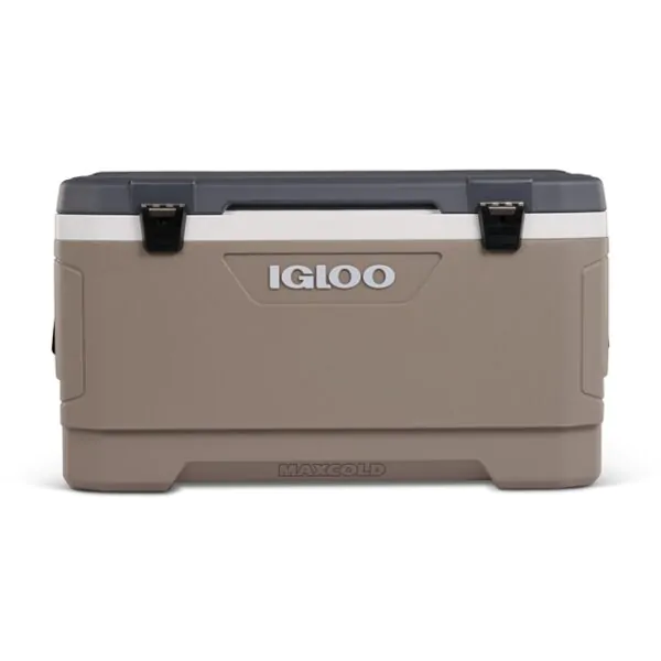 COOLER 100QT MAXCOLD LATITUDE SANDSTONE/CARBONITE