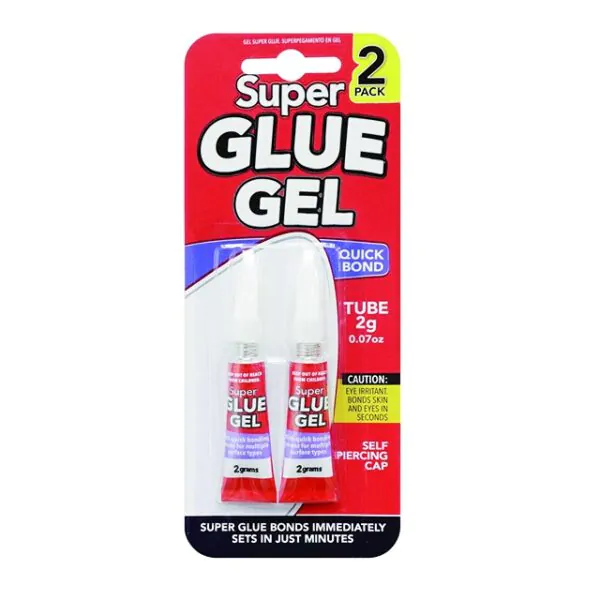 SUPER GLUE GEL 2g 2 PK