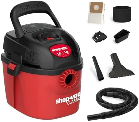 VACUUM 1 GALLON 1.0HP WET/DRY