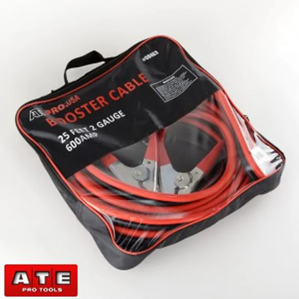 BOOSTER CABLE 25' 2GAUGE HEAVY DUTY