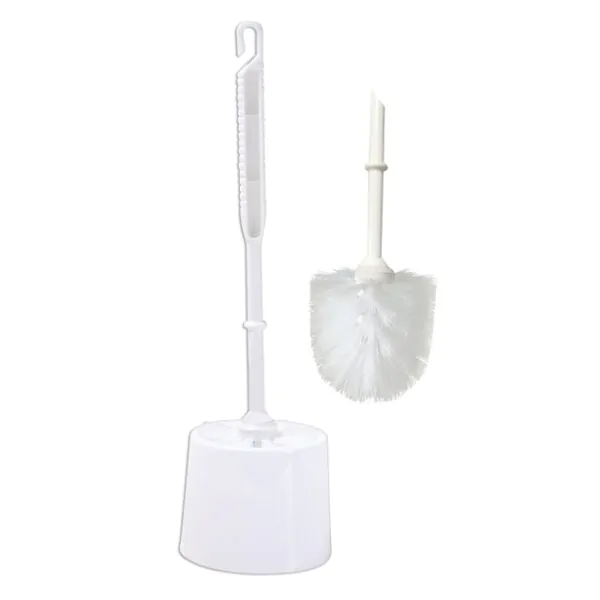 TOILET BRUSH W/HOLDER WHITE