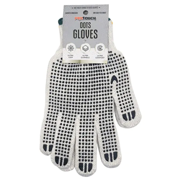 GLOVES DOTTED