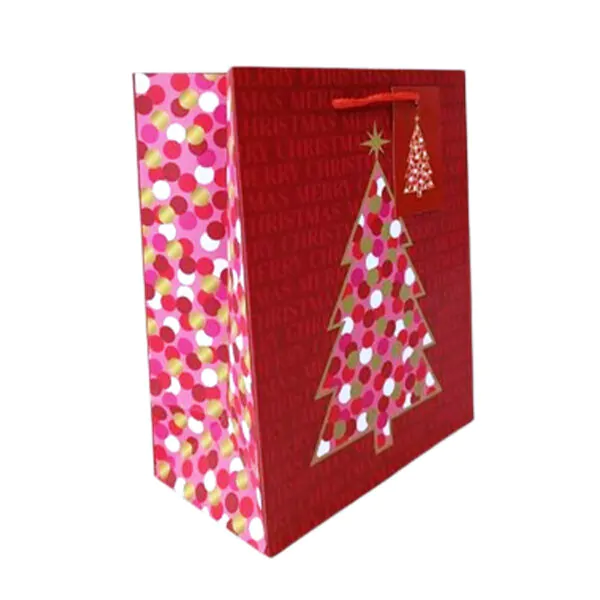 BAG MATT CHRISTMAS MEDIUM 3PK