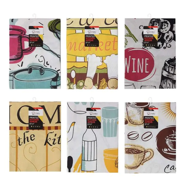 PRINTED KITCHEN APRON