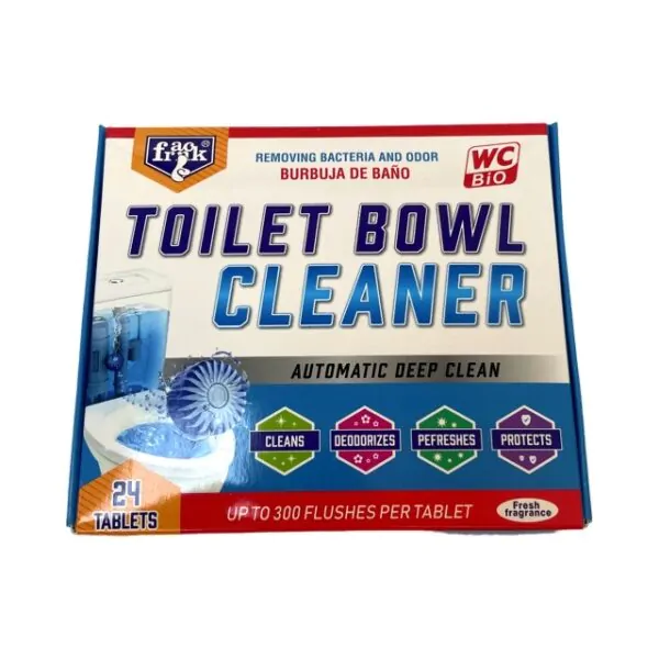 TOILET BOWL CLEANER TABS 24CT