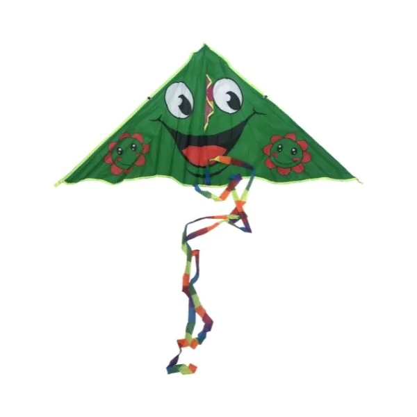 KITE W/30M STRING ASST SMILEY FACES 130CM