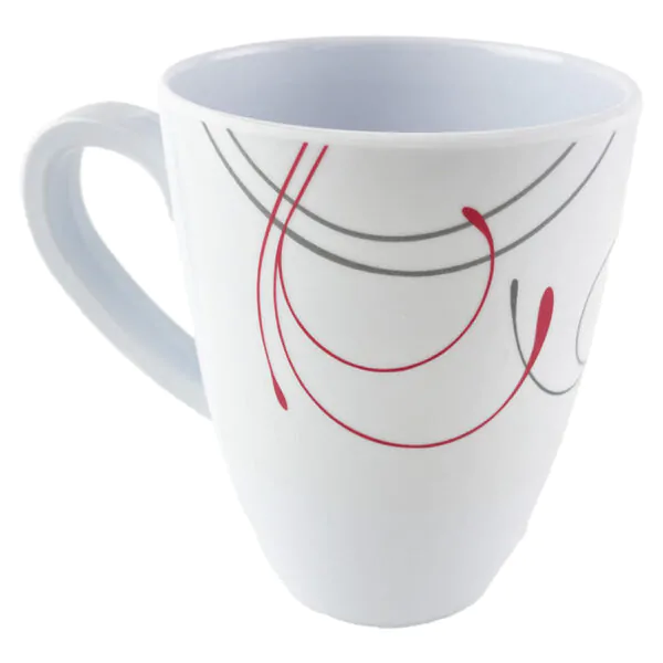WAVEY MELAMINE MUG 450ML/14OZ