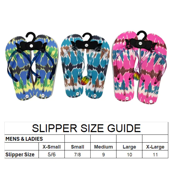 FLIP FLOPS LADIES 3 ASSORTED 5/6,7/8,9/10,11