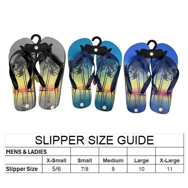 FLIP FLOPS MENS 3 ASSORTED 7/8,9,10,11