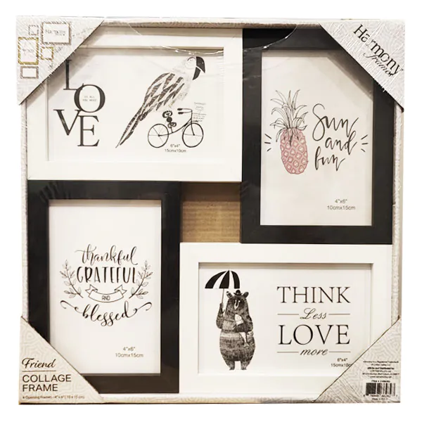 FRAME COLLAGE 4FRAME 12"X12"