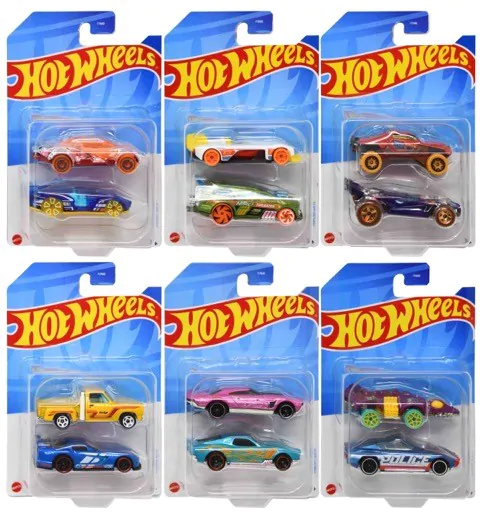 MATTEL DP HOT WHEELS 2PK